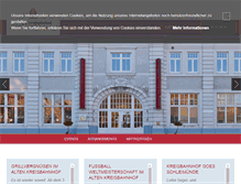 Tablet Screenshot of hotel-alter-kreisbahnhof.de